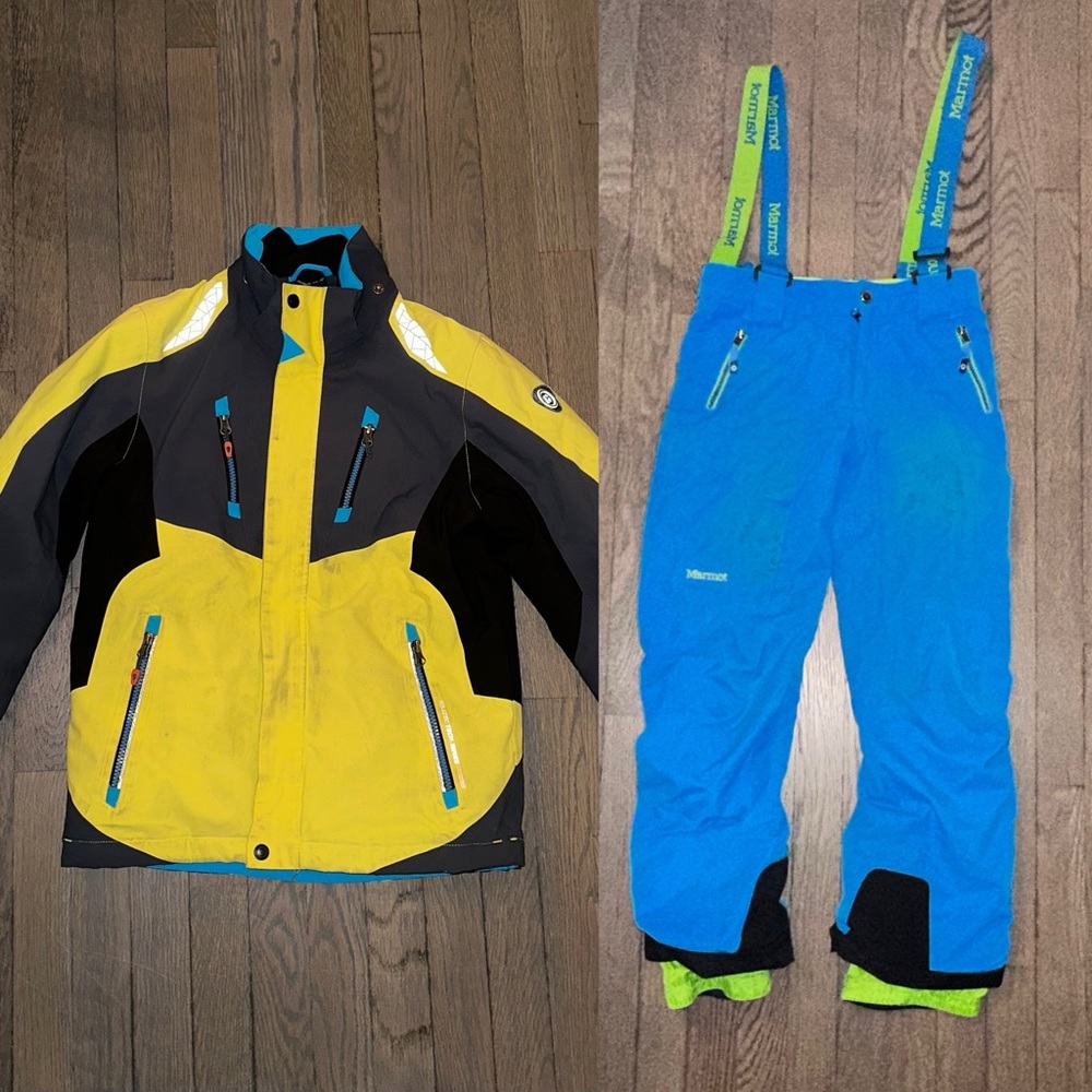 Boys Ski Jacket and Snow Pants set